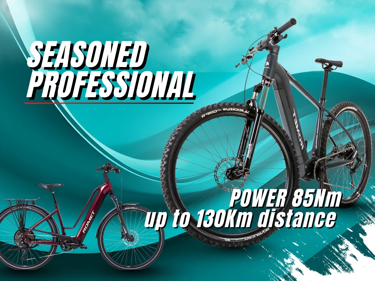 Mid motor e-bike for experienced riders